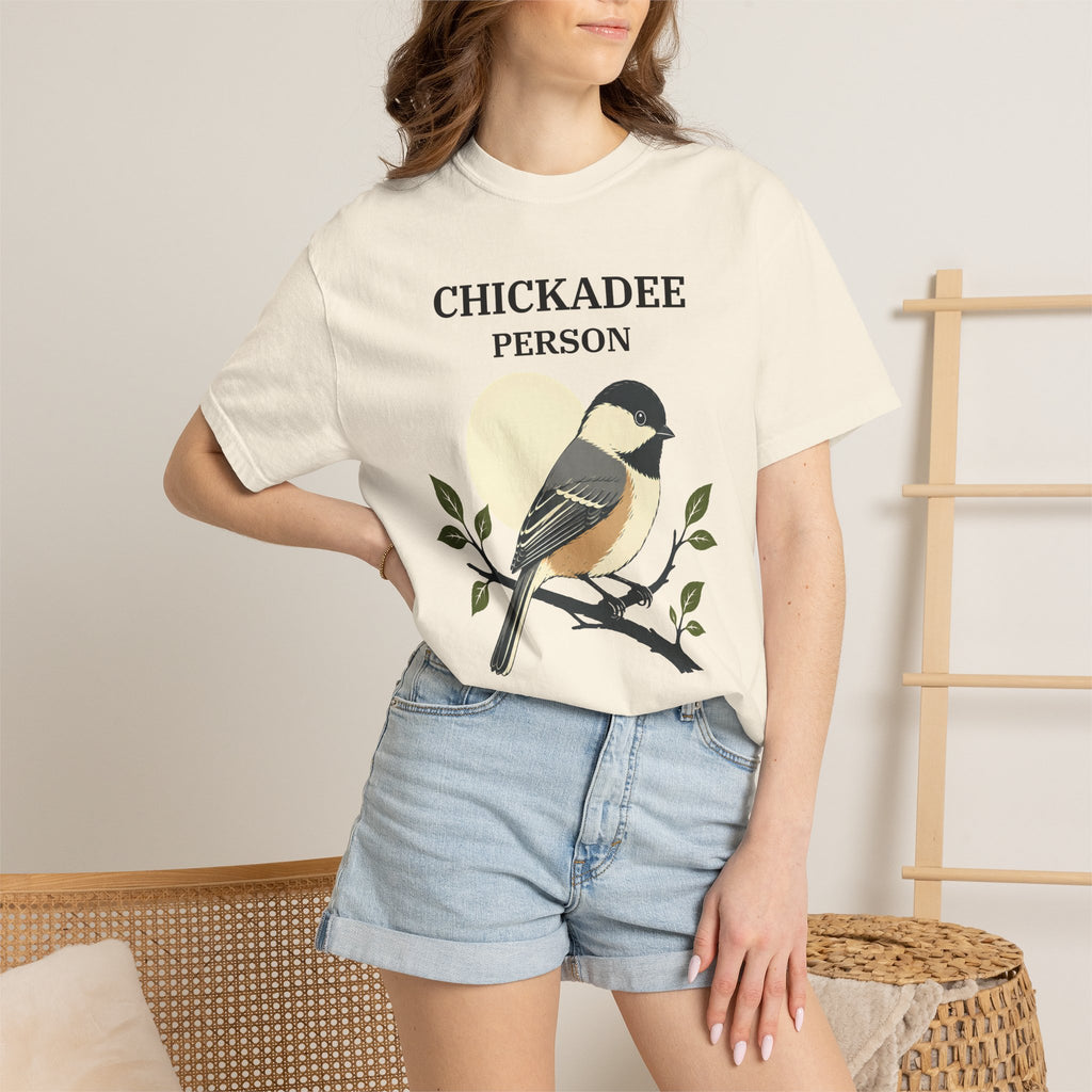 CHICKADEE PERSON T-SHIRT