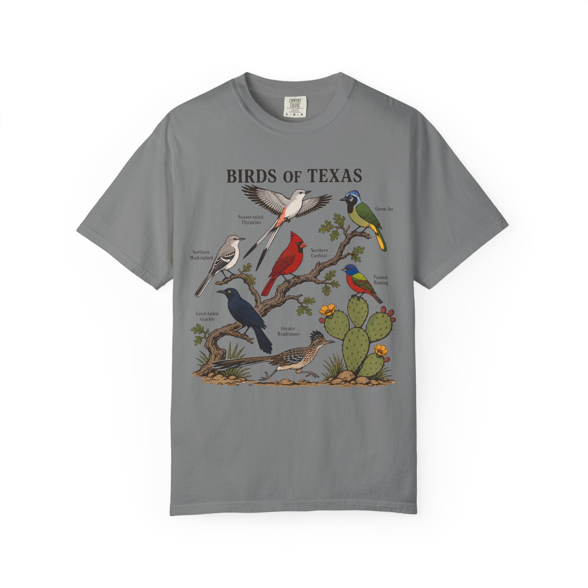 TEXAS BIRDS T-SHIRT