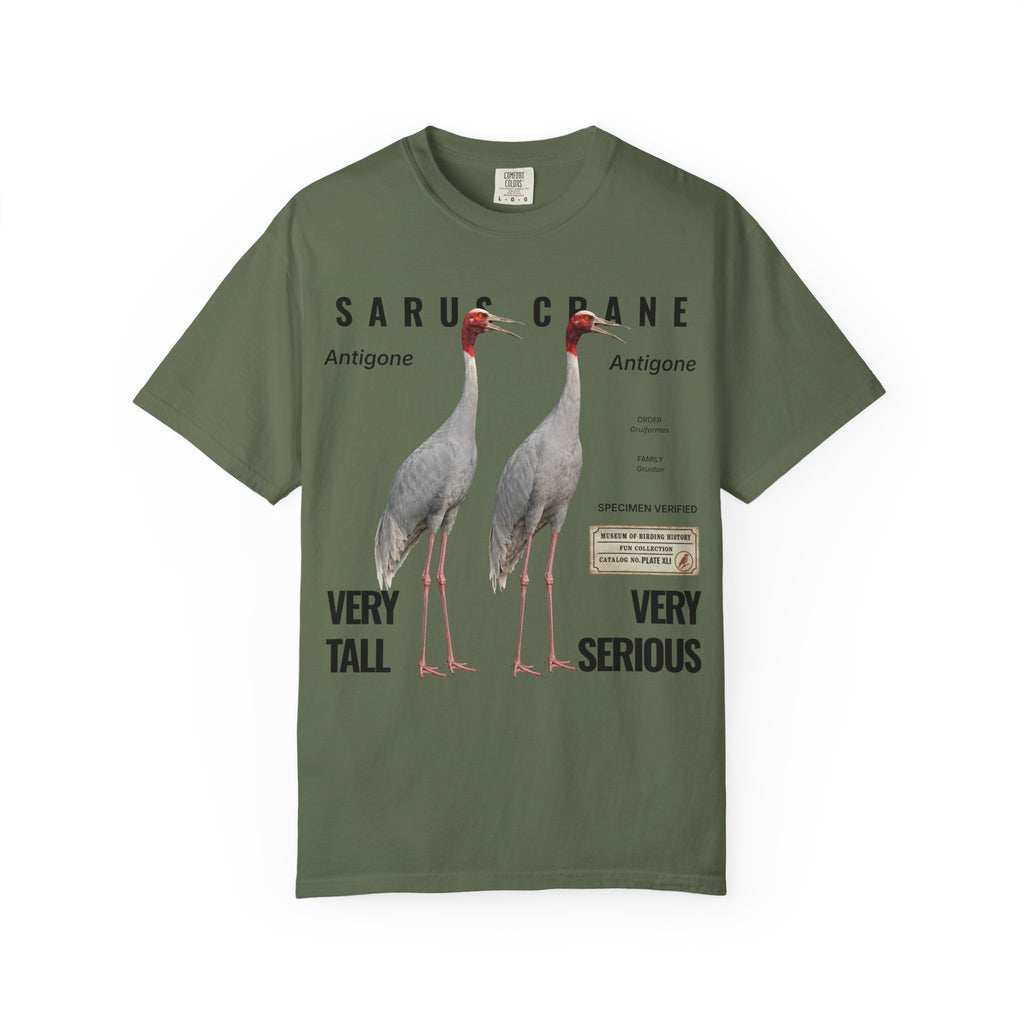 WBN SARUS CRANE T-SHIRT