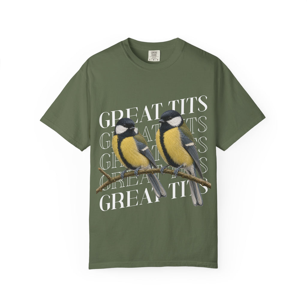 GREAT TITS T-SHIRT