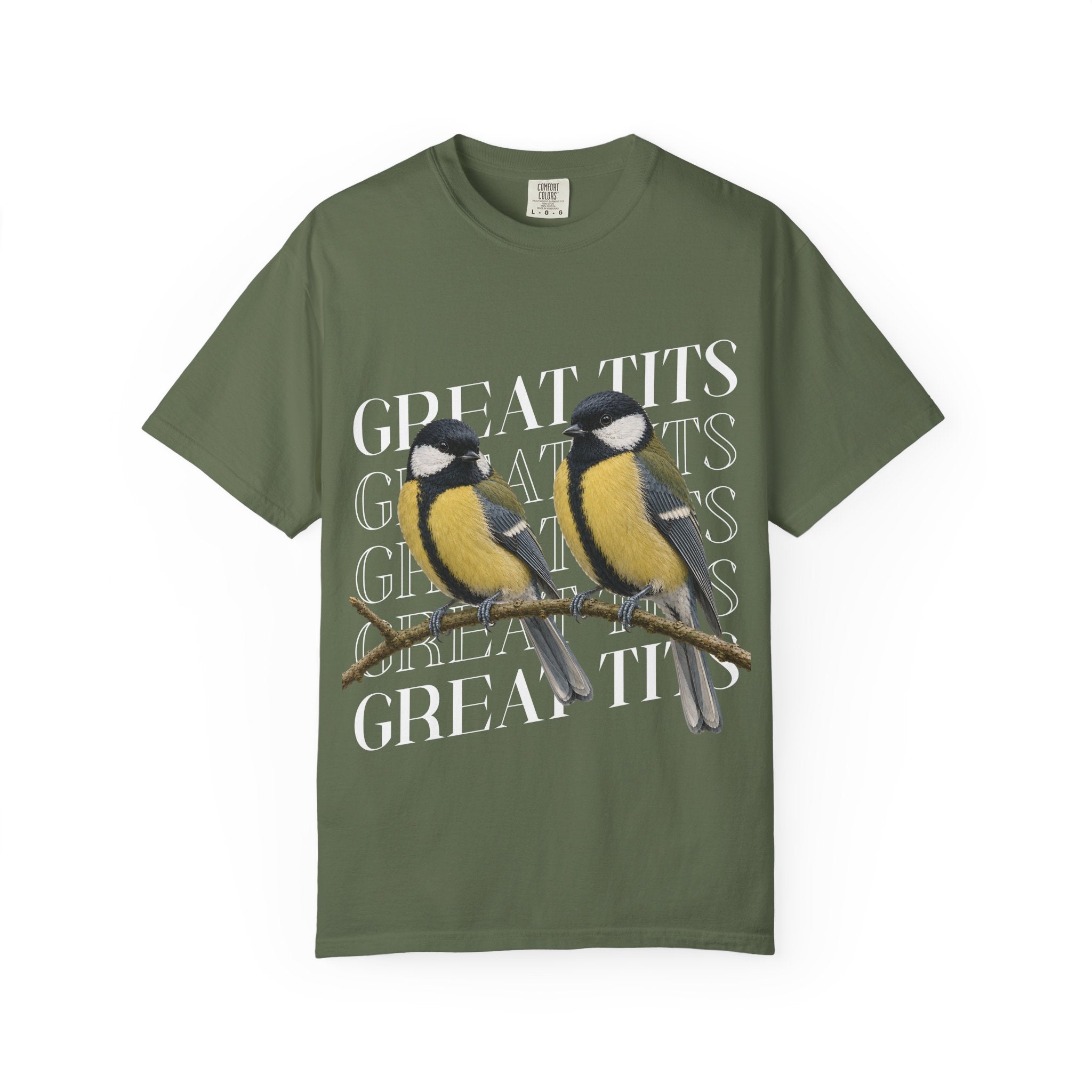GREAT TITS T-SHIRT