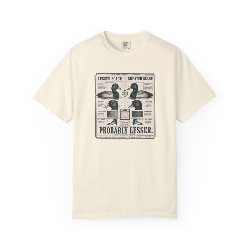 SCAUP COMPARISON T-SHIRT