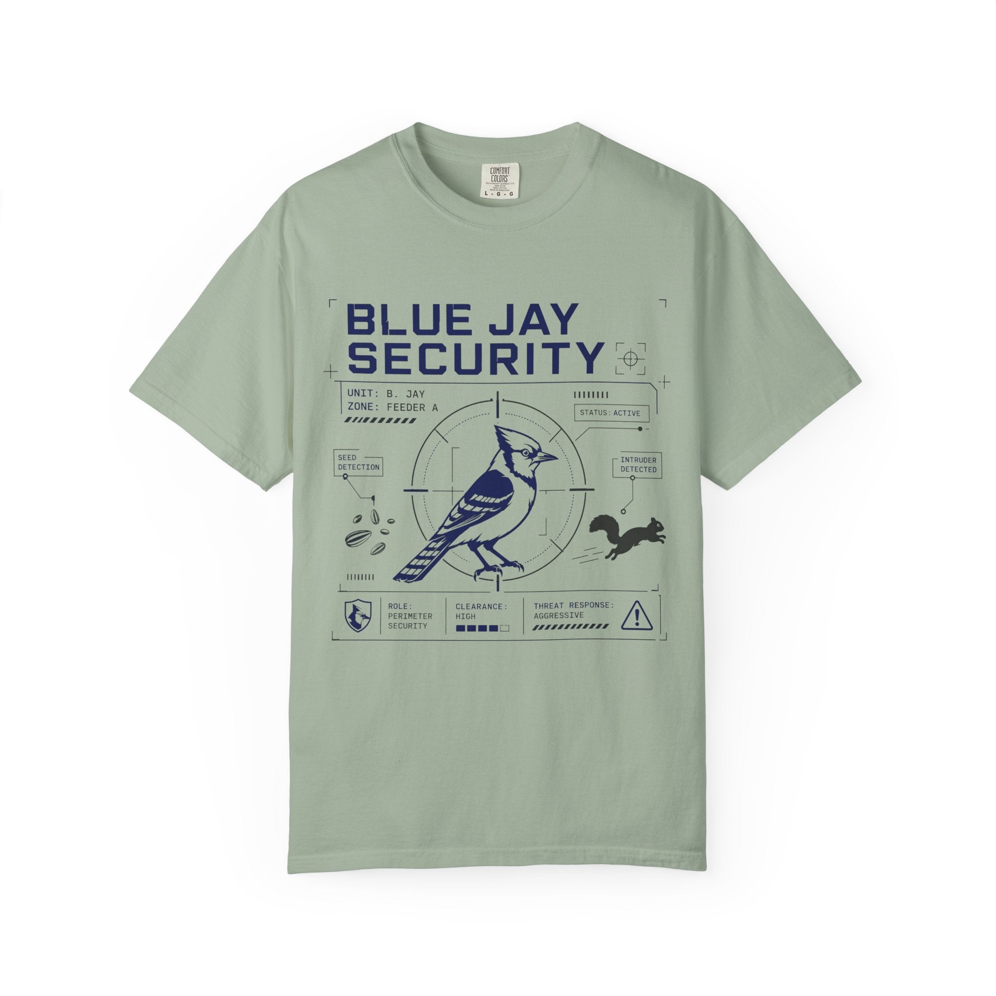BLUE JAY SECURITY T-SHIRT