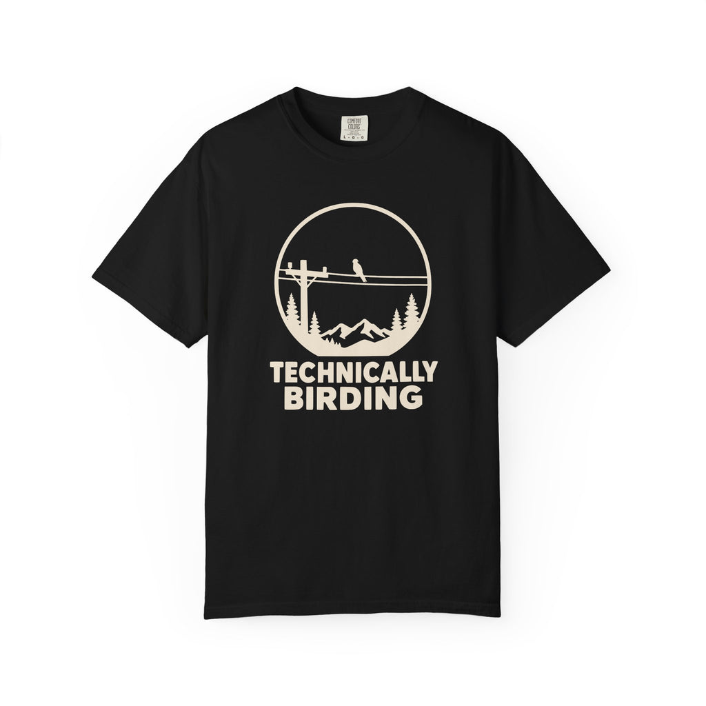 TECHNICALLY BIRDING T-SHIRT