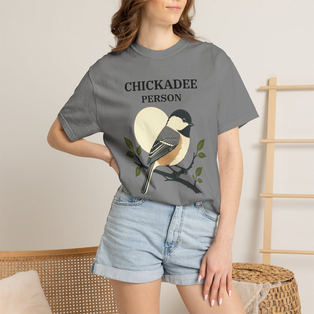 CHICKADEE PERSON T-SHIRT