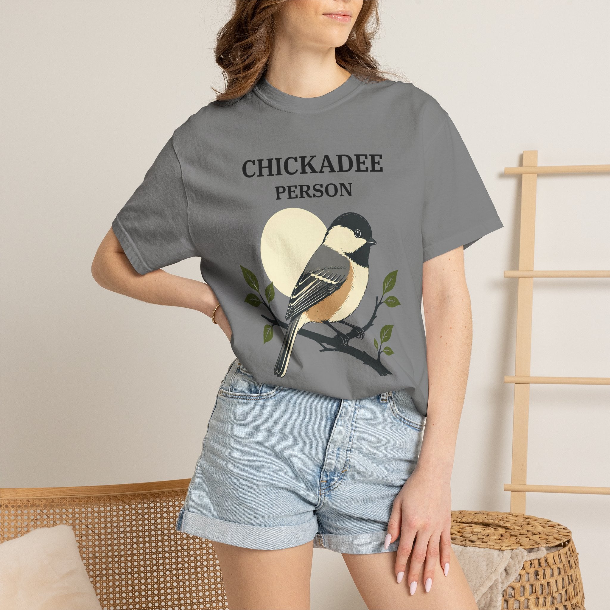 CHICKADEE PERSON T-SHIRT