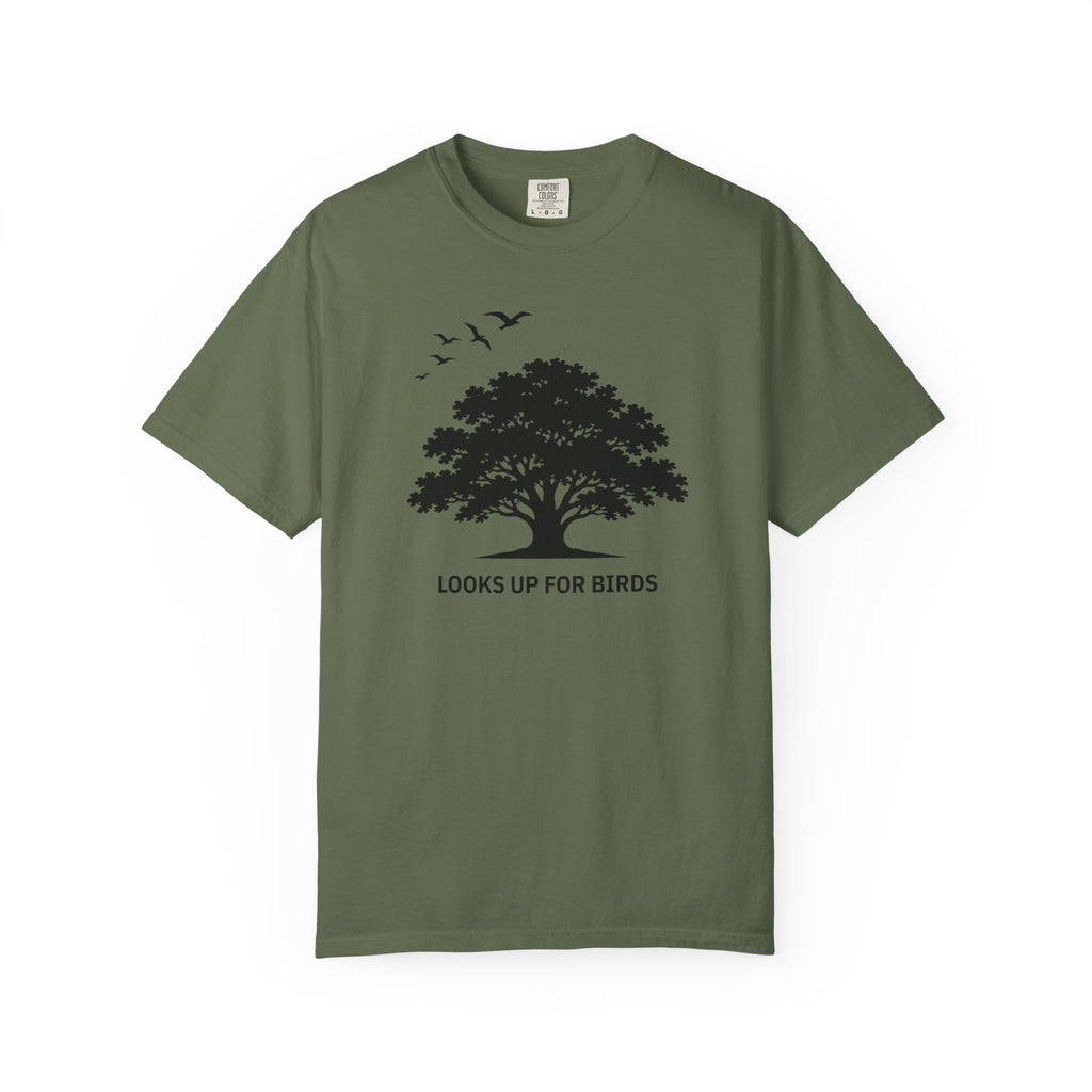 LOOKING UP BIRDS T-SHIRT