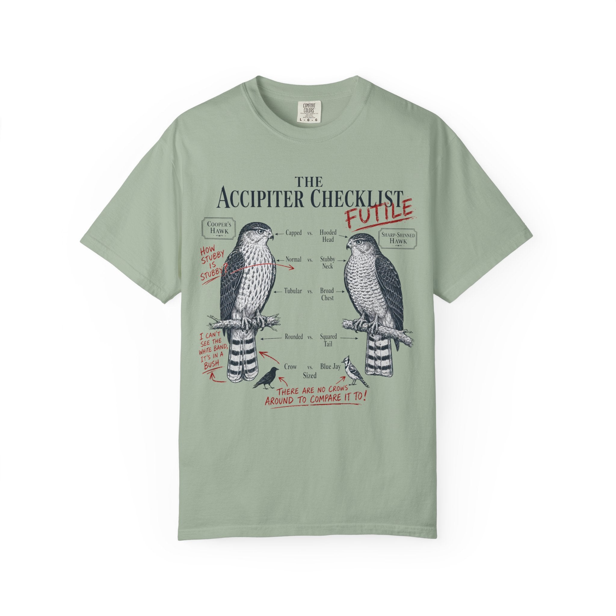 ACCIPITER CHECKLIST T-SHIRT