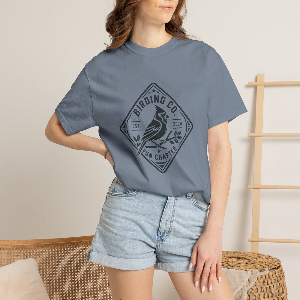 BIRDING FUN DESIGN T-SHIRT