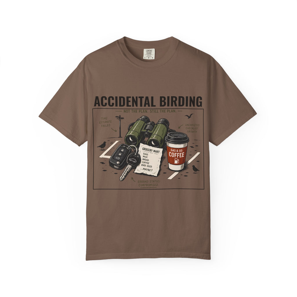ACCIDENTAL BIRDING T-SHIRT