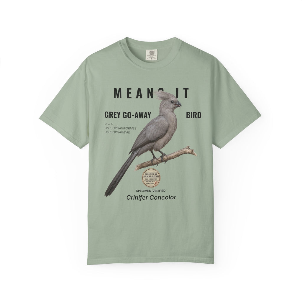 WBN Grey Go-away-bird T-SHIRT