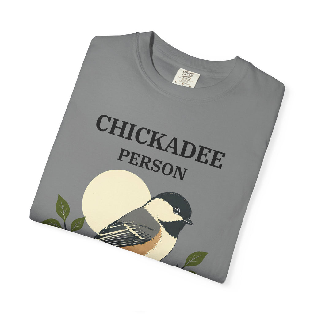 CHICKADEE PERSON T-SHIRT