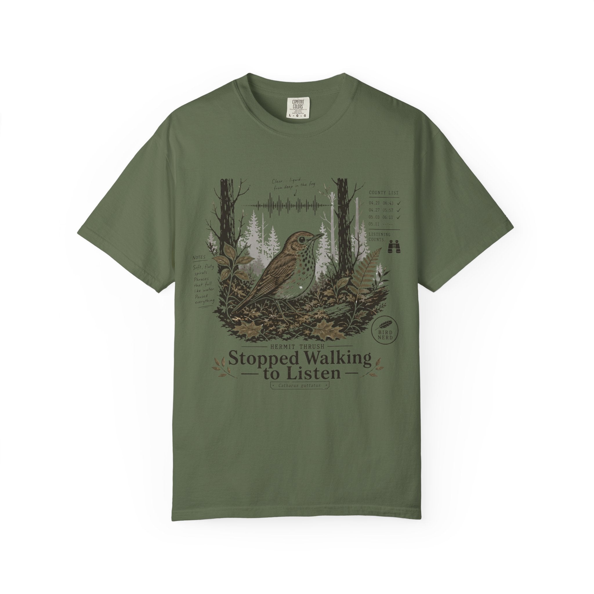HERMIT THRUSH T-SHIRT