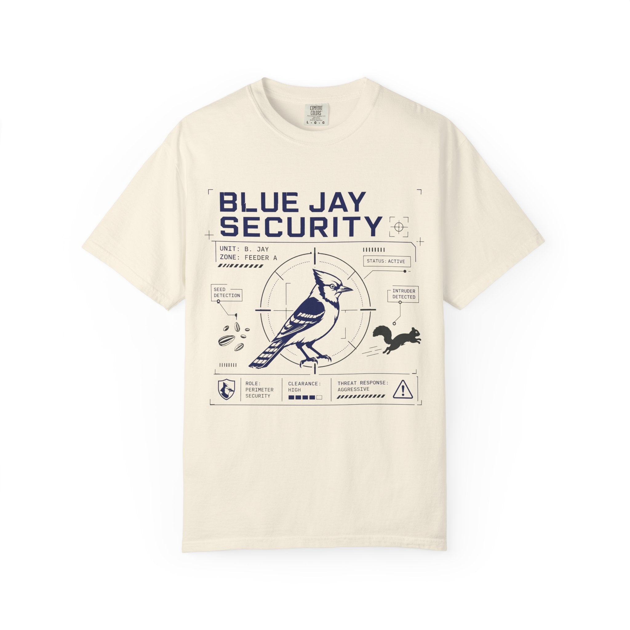 BLUE JAY SECURITY T-SHIRT