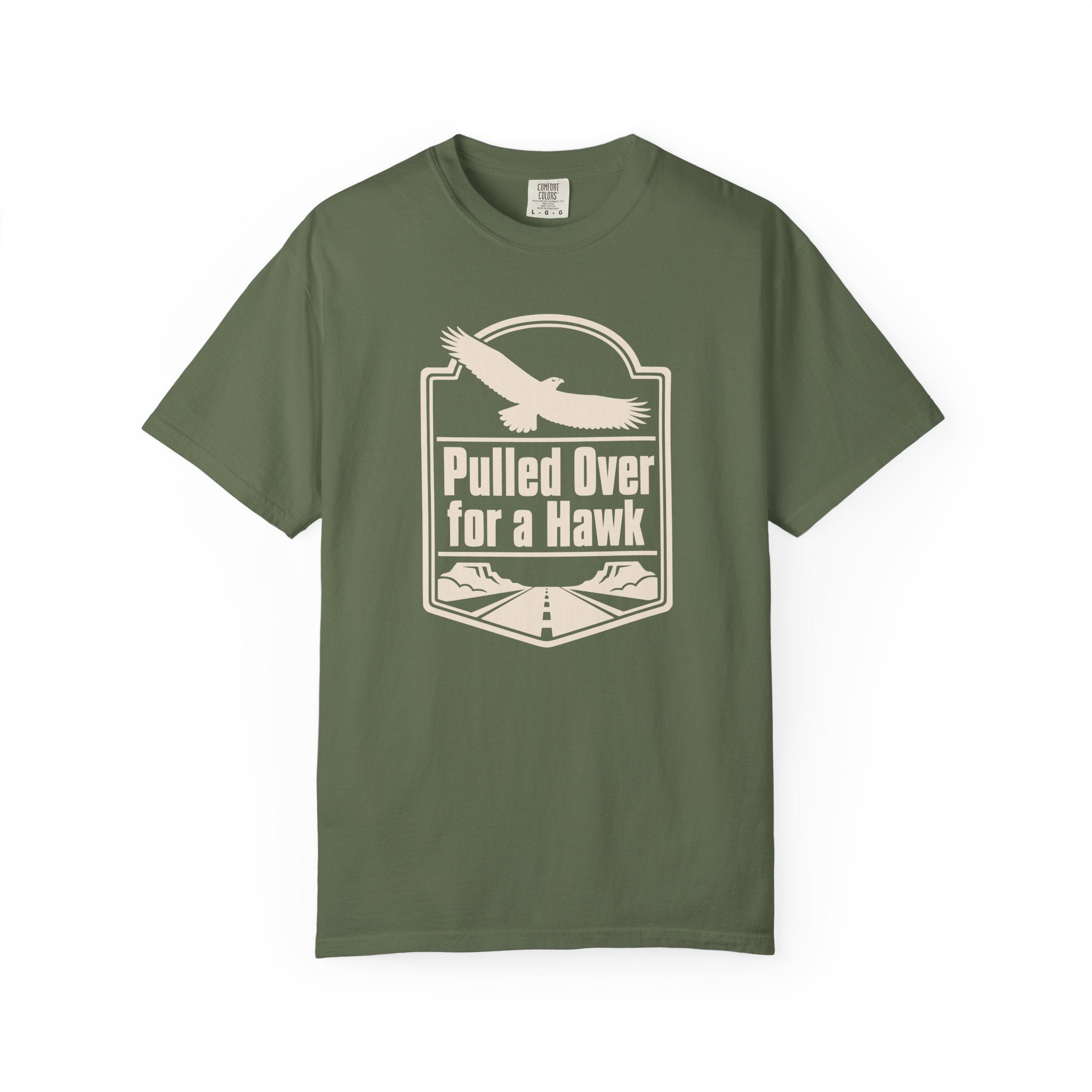 PULLED OVER FOR A HAWK T-SHIRT