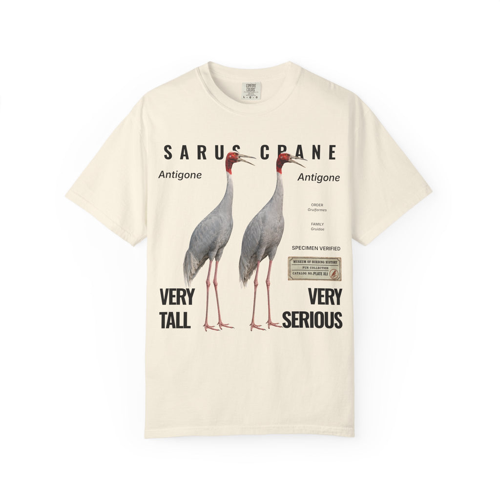 WBN SARUS CRANE T-SHIRT