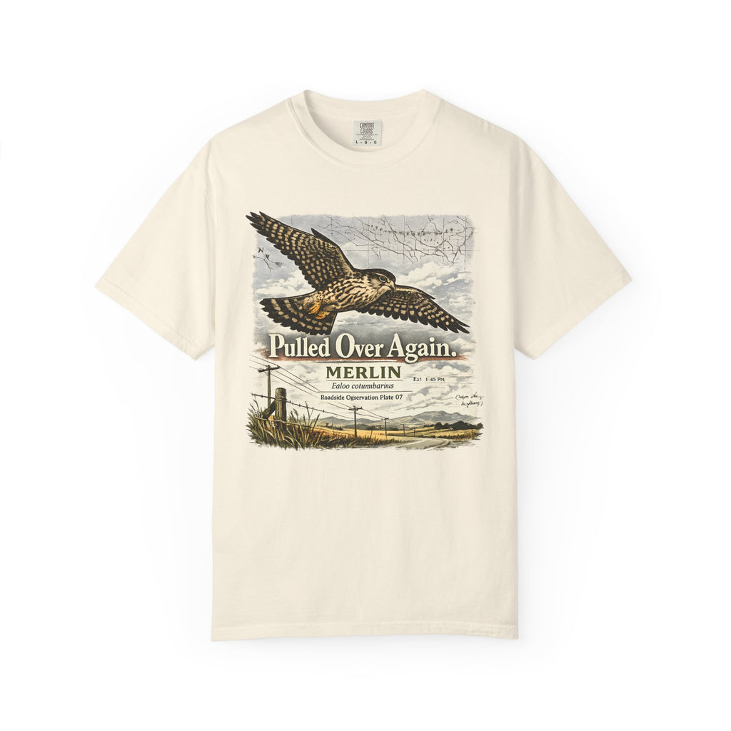 MERLIN PULLED OVER AGAIN T-SHIRT