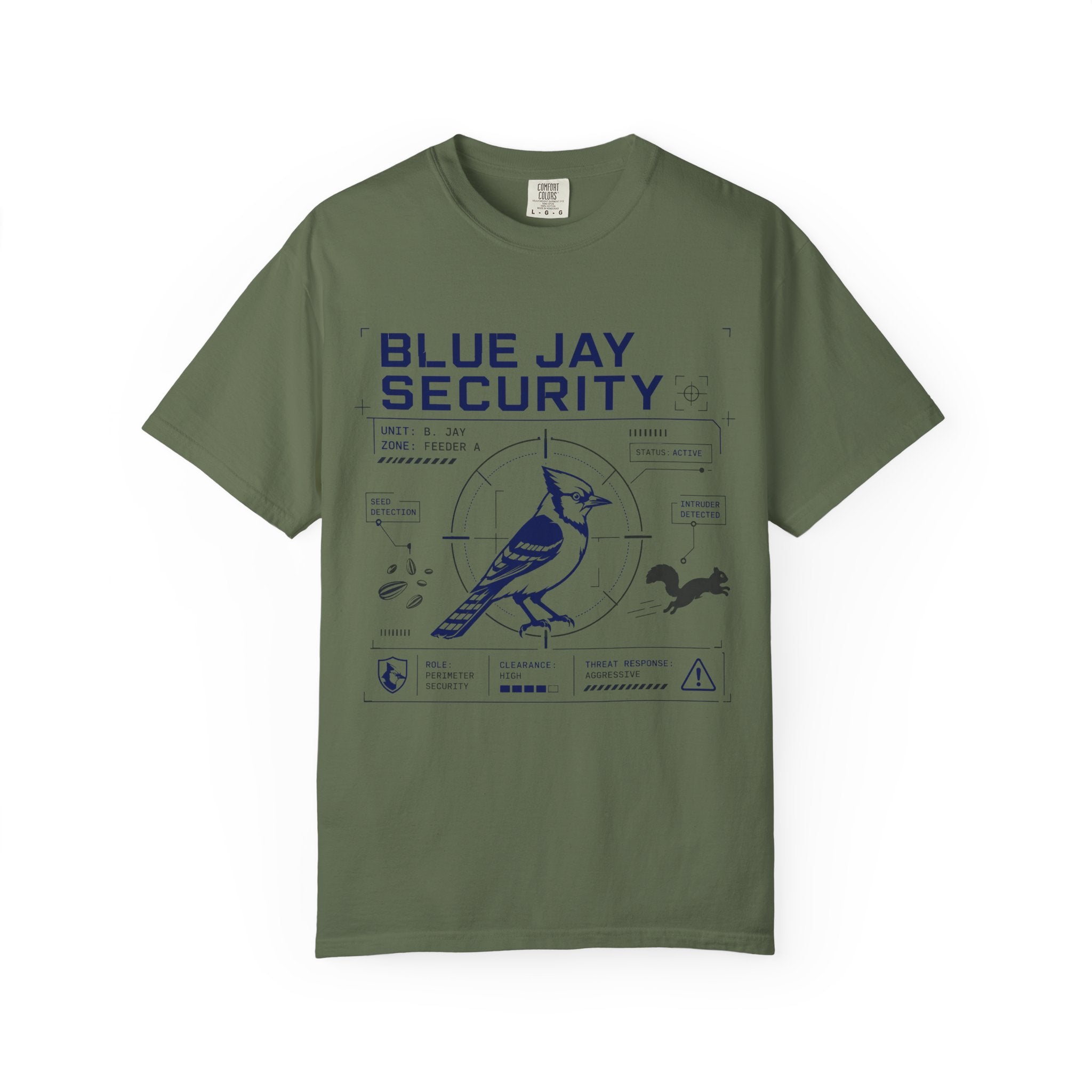 BLUE JAY SECURITY T-SHIRT