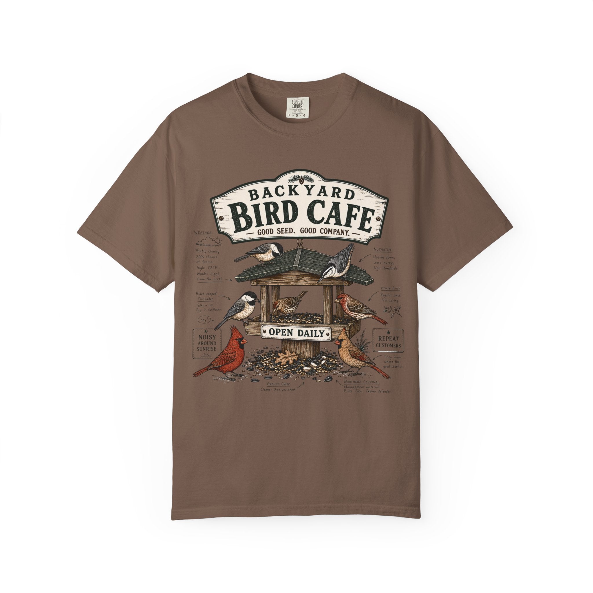 BIRD CAFE T-SHIRT