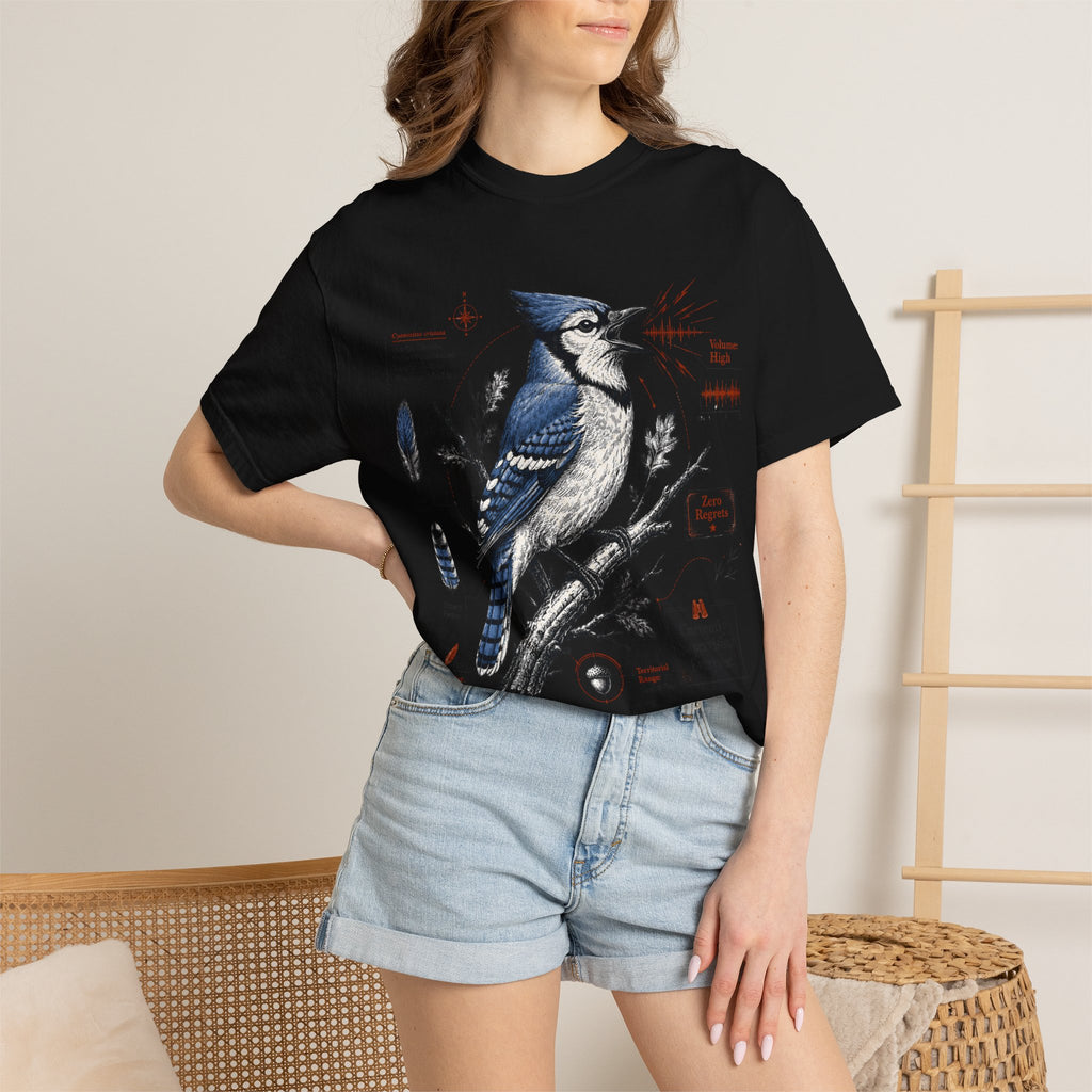 BLUE JAY DESIGN T-SHIRT