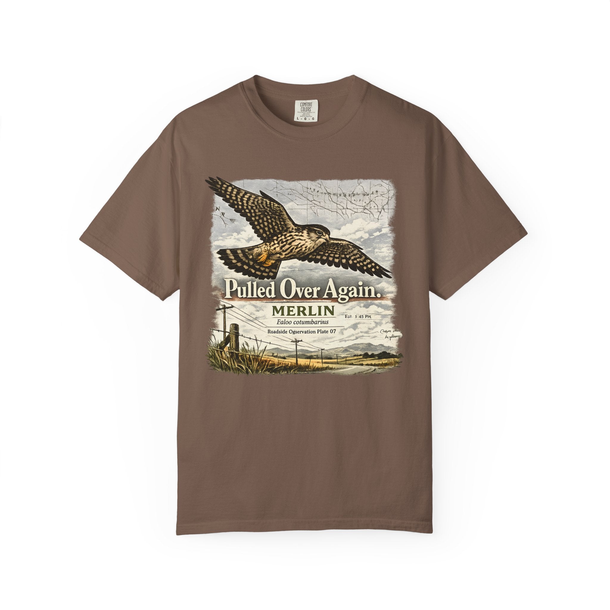MERLIN PULLED OVER AGAIN T-SHIRT
