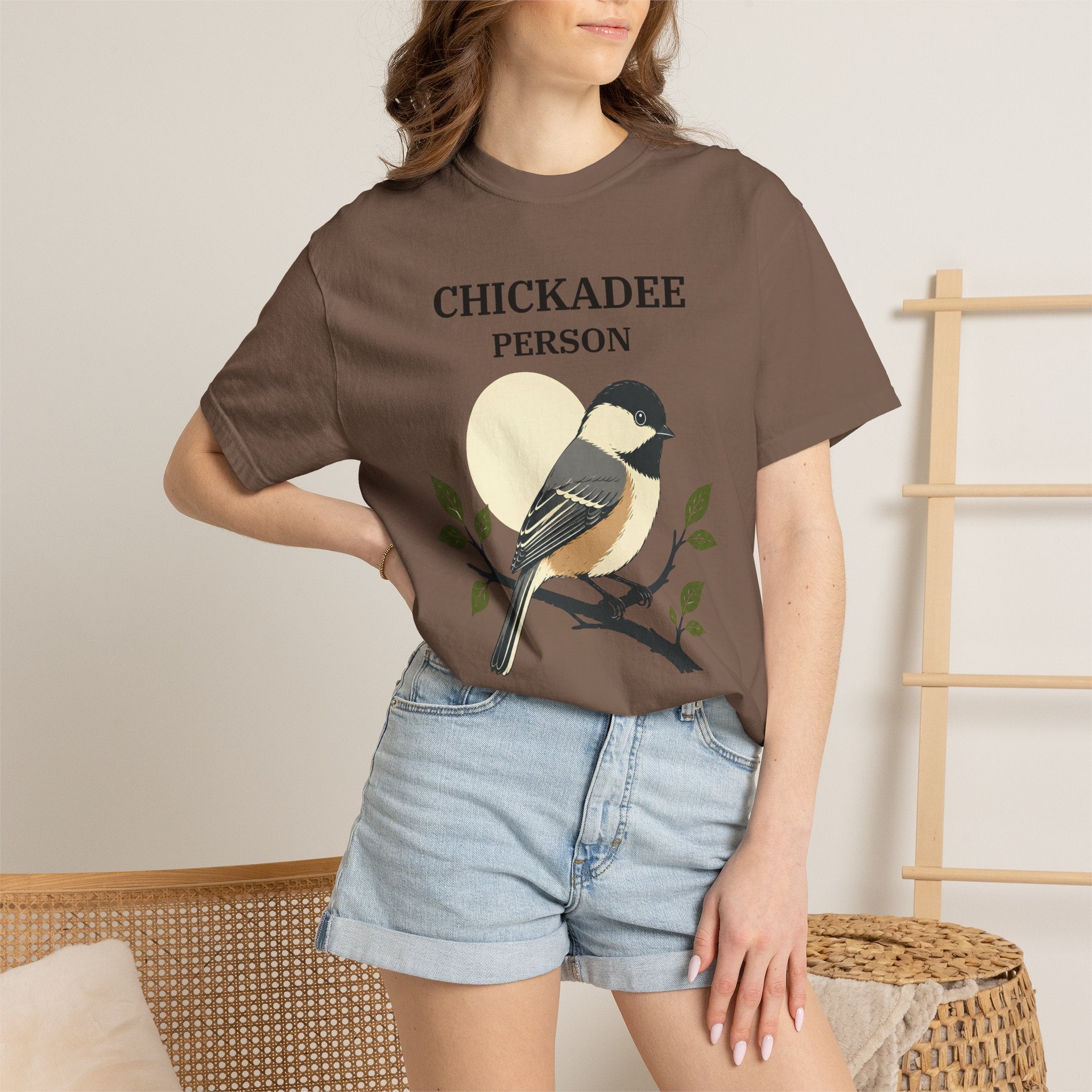 CHICKADEE PERSON T-SHIRT