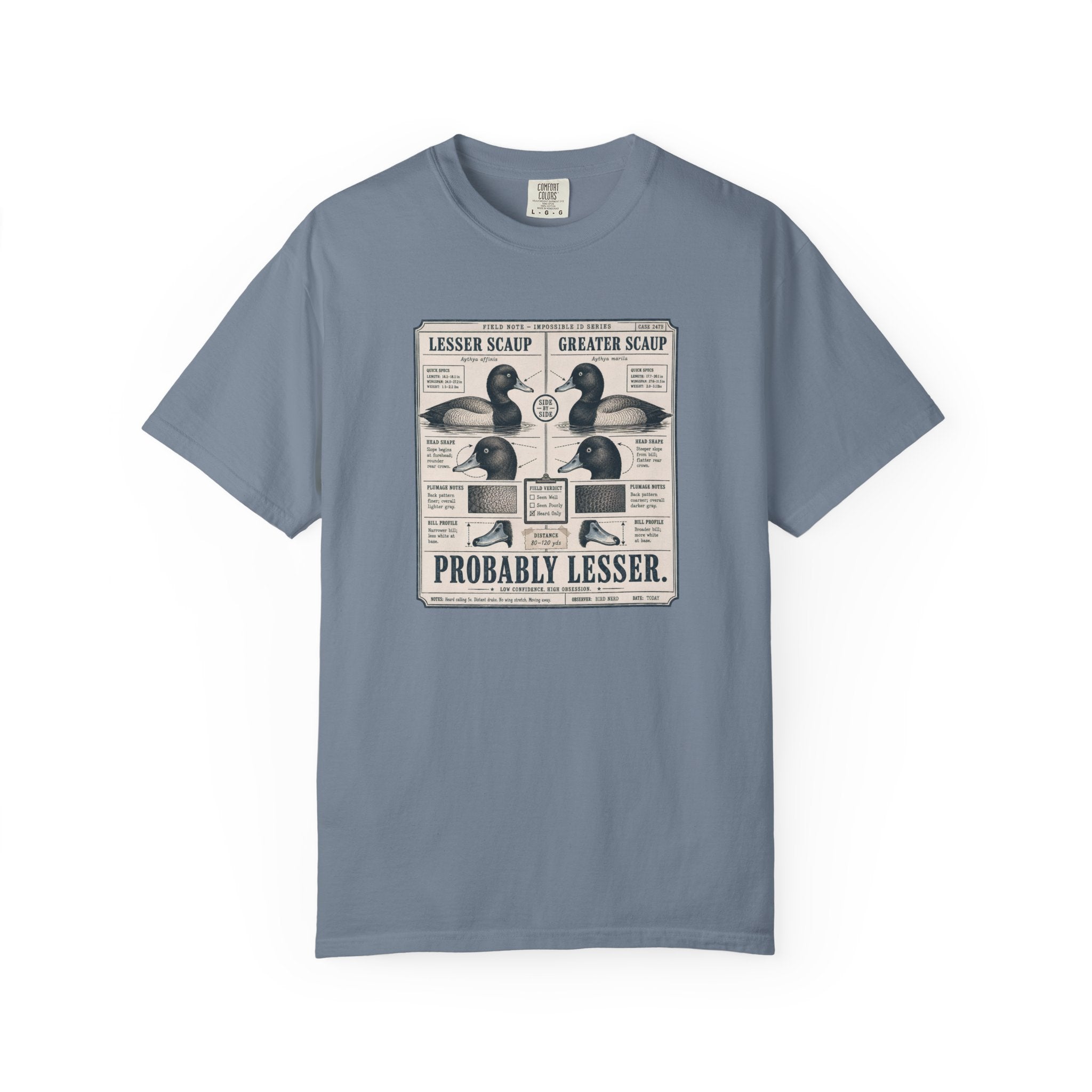 SCAUP COMPARISON T-SHIRT
