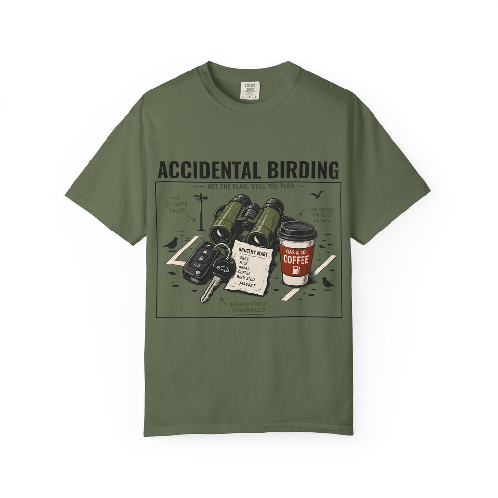 ACCIDENTAL BIRDING T-SHIRT