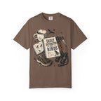 DISTRACTED BY BIRDS DESIGN T-SHIRT