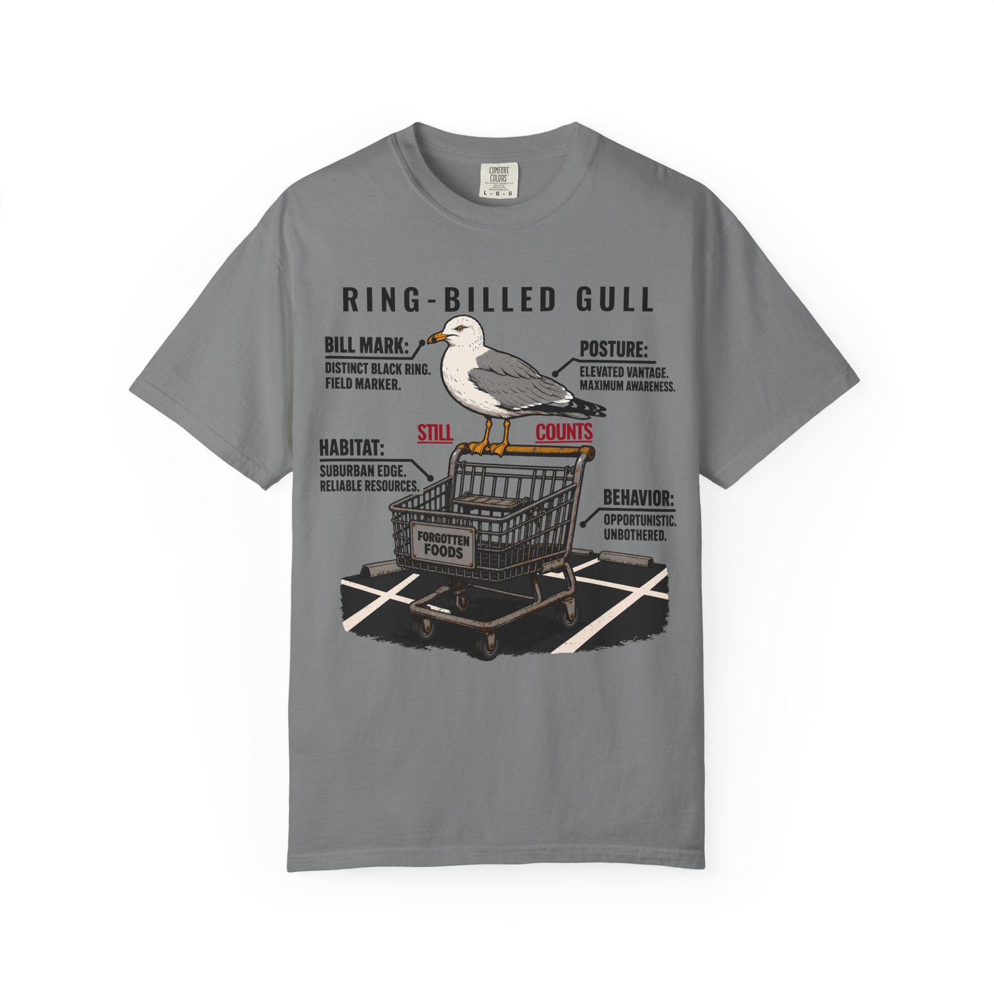 RING BILLED GULL T-SHIRT