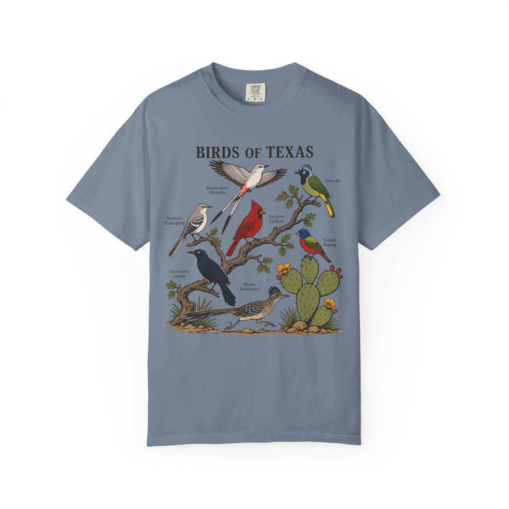 TEXAS BIRDS T-SHIRT