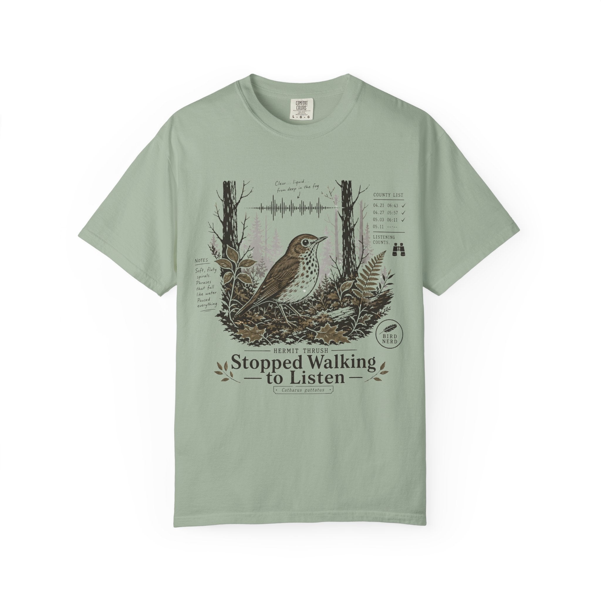 HERMIT THRUSH T-SHIRT