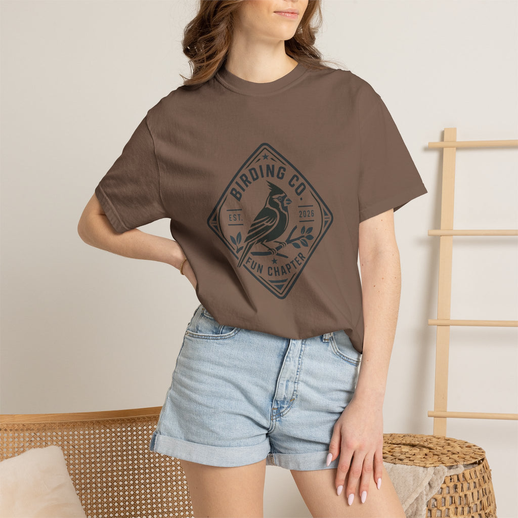 BIRDING FUN DESIGN T-SHIRT