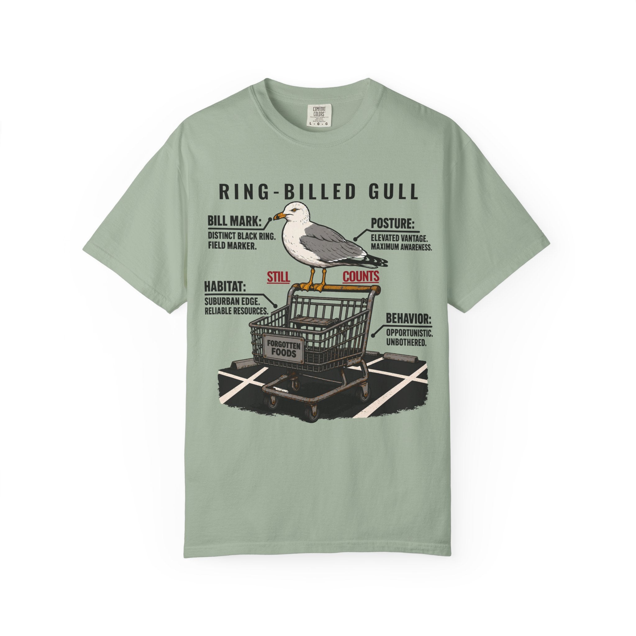 RING BILLED GULL T-SHIRT