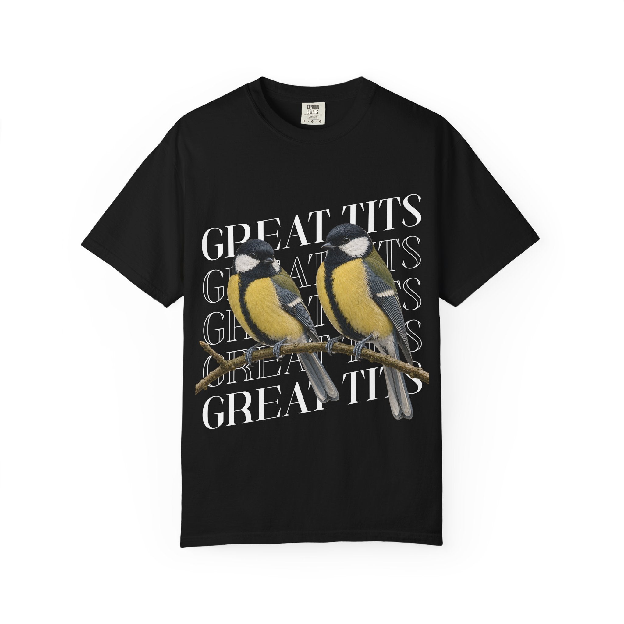 GREAT TITS T-SHIRT