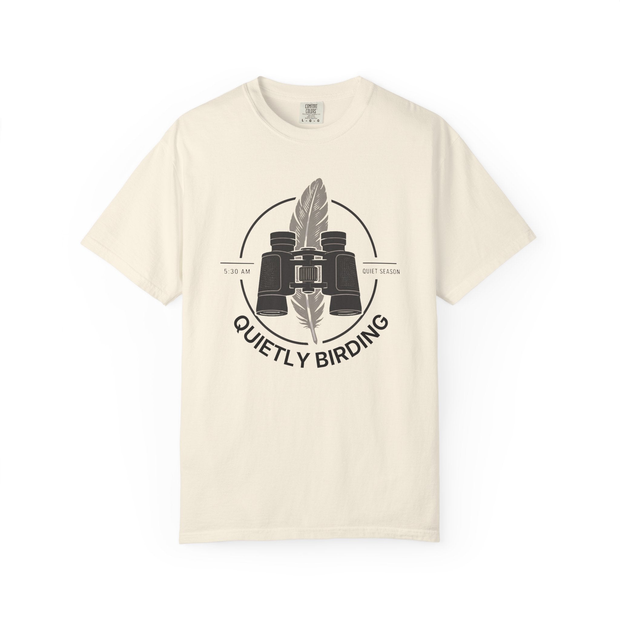 QUIET BIRDING T-SHIRT