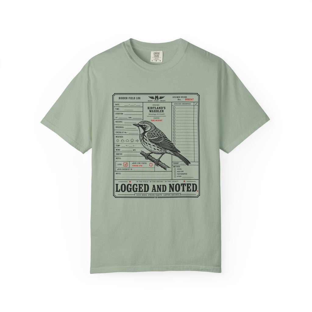 WARBLER NOTES T-SHIRT