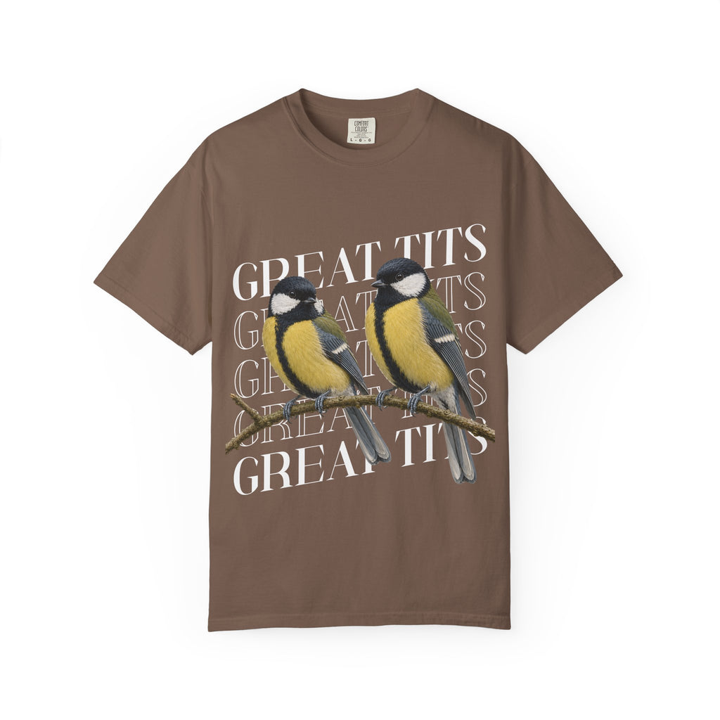 GREAT TITS T-SHIRT