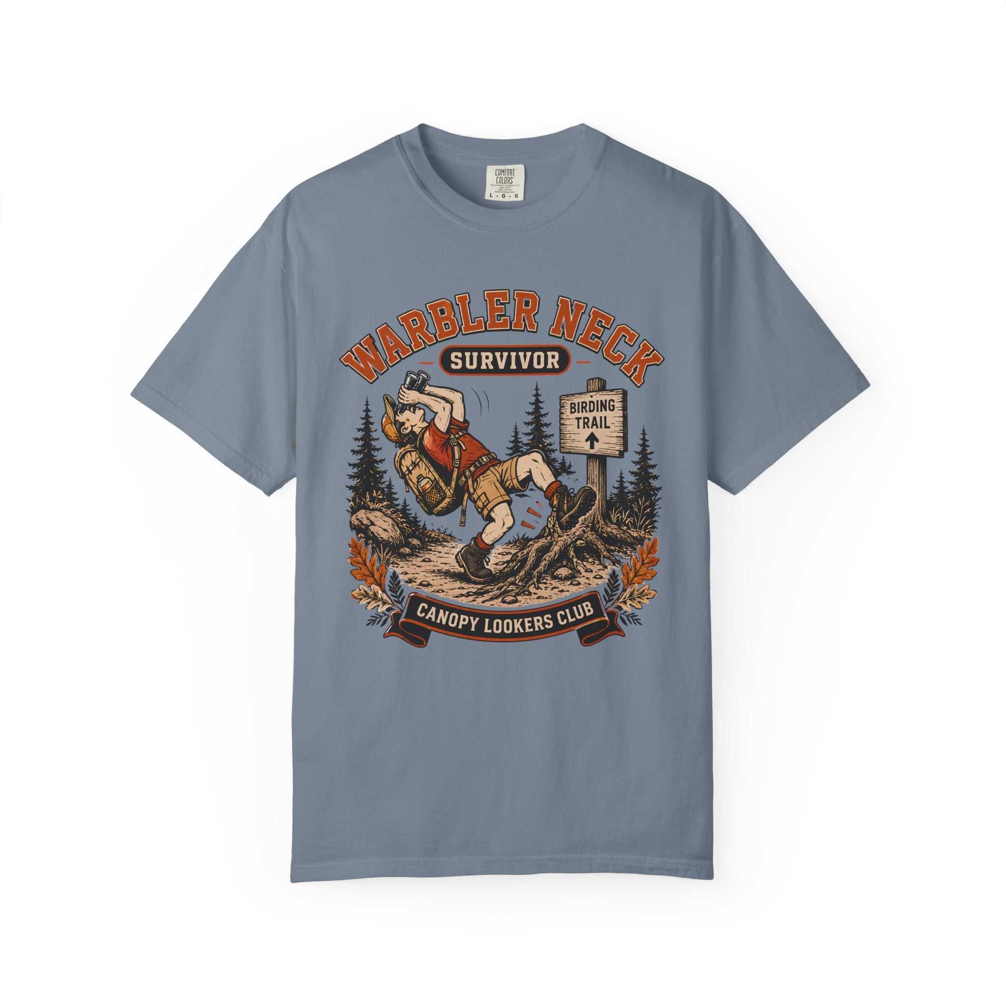 WARBLER NECK T-SHIRT