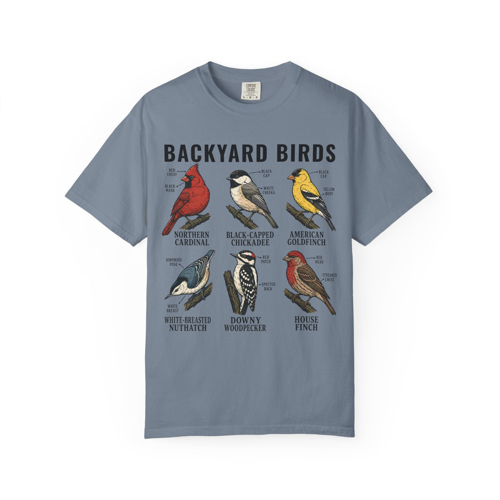 BACKYARD BIRDS T-SHIRT