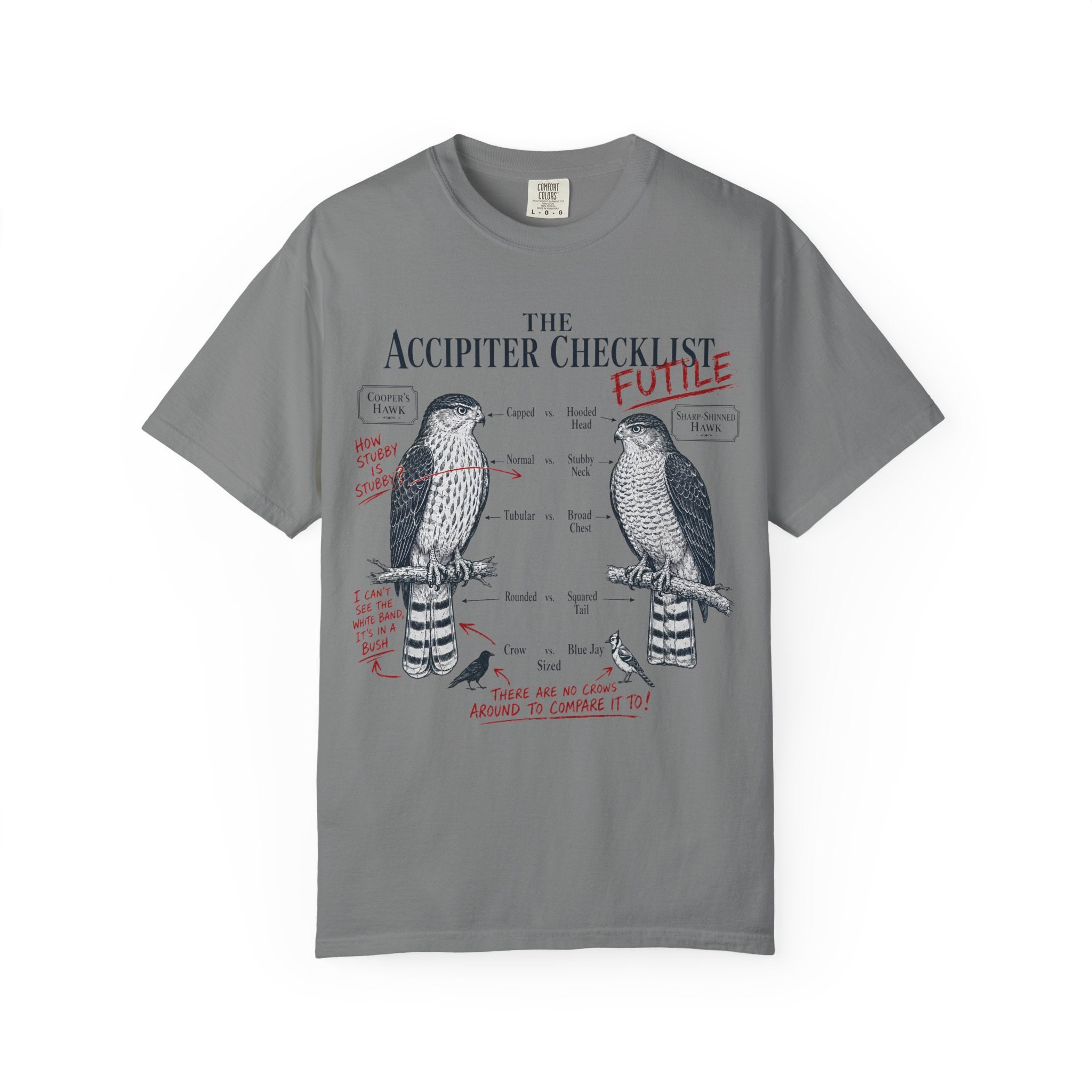 ACCIPITER CHECKLIST T-SHIRT