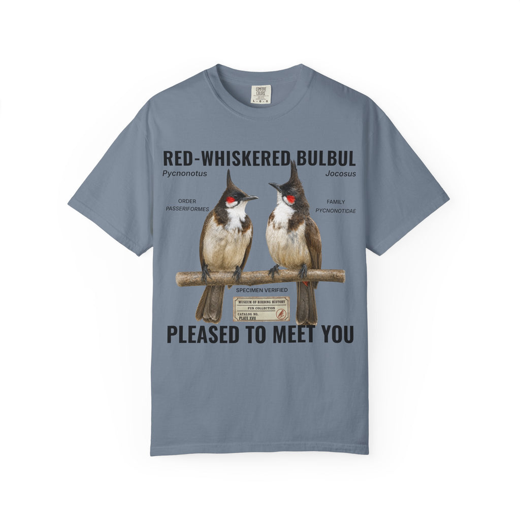 WBN RED WHISKERED BULBUL T-SHIRT