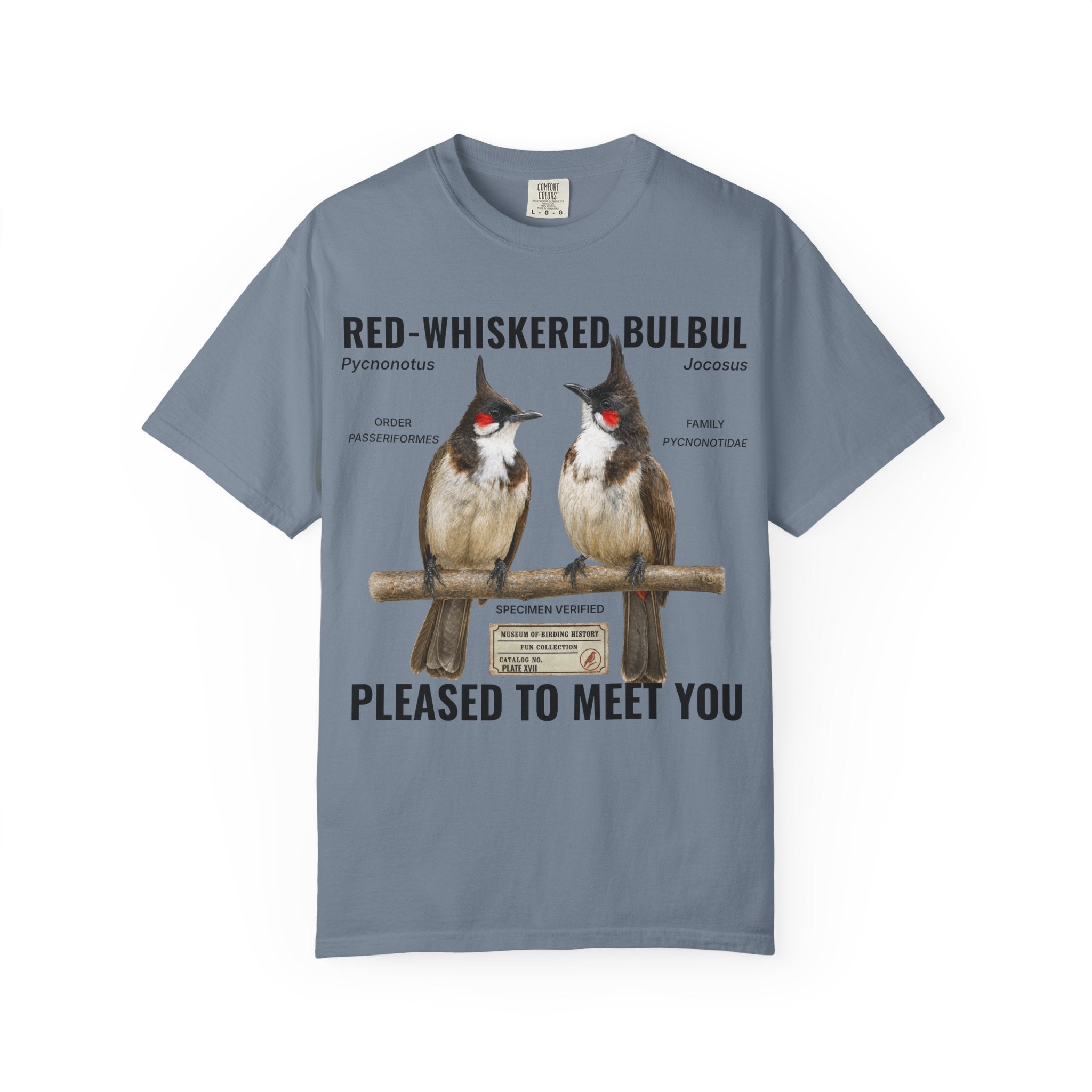 WBN RED WHISKERED BULBUL T-SHIRT