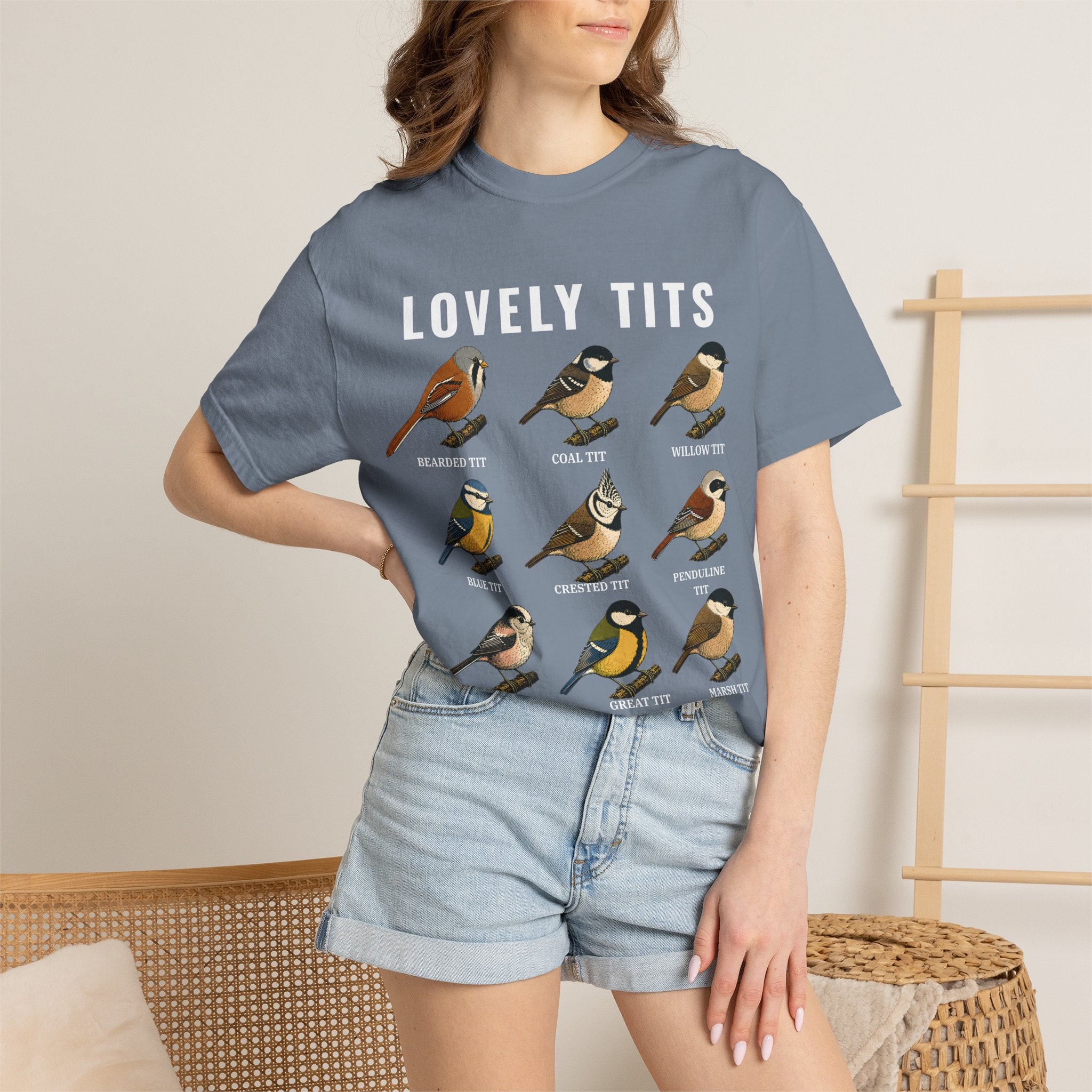 LOVELY BIRDS T-SHIRT