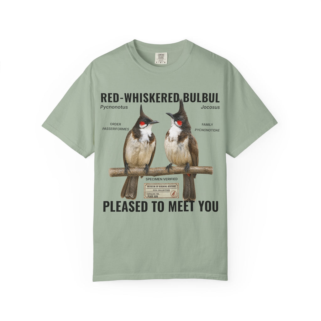 WBN RED WHISKERED BULBUL T-SHIRT