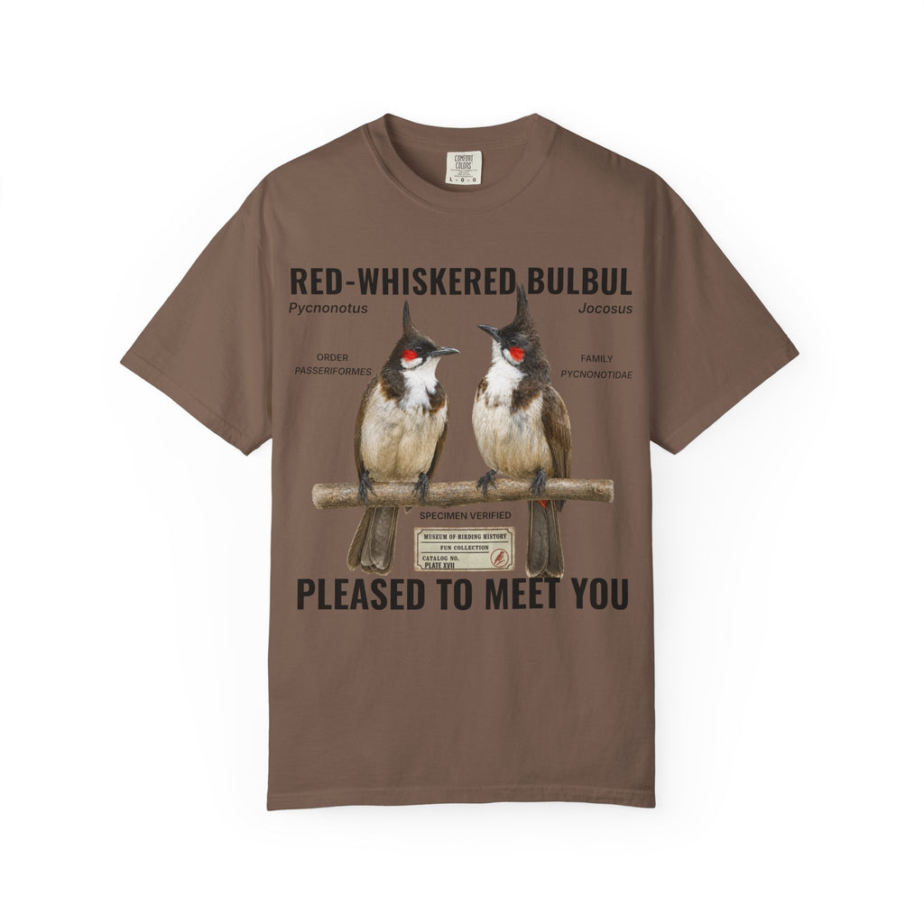 WBN RED WHISKERED BULBUL T-SHIRT