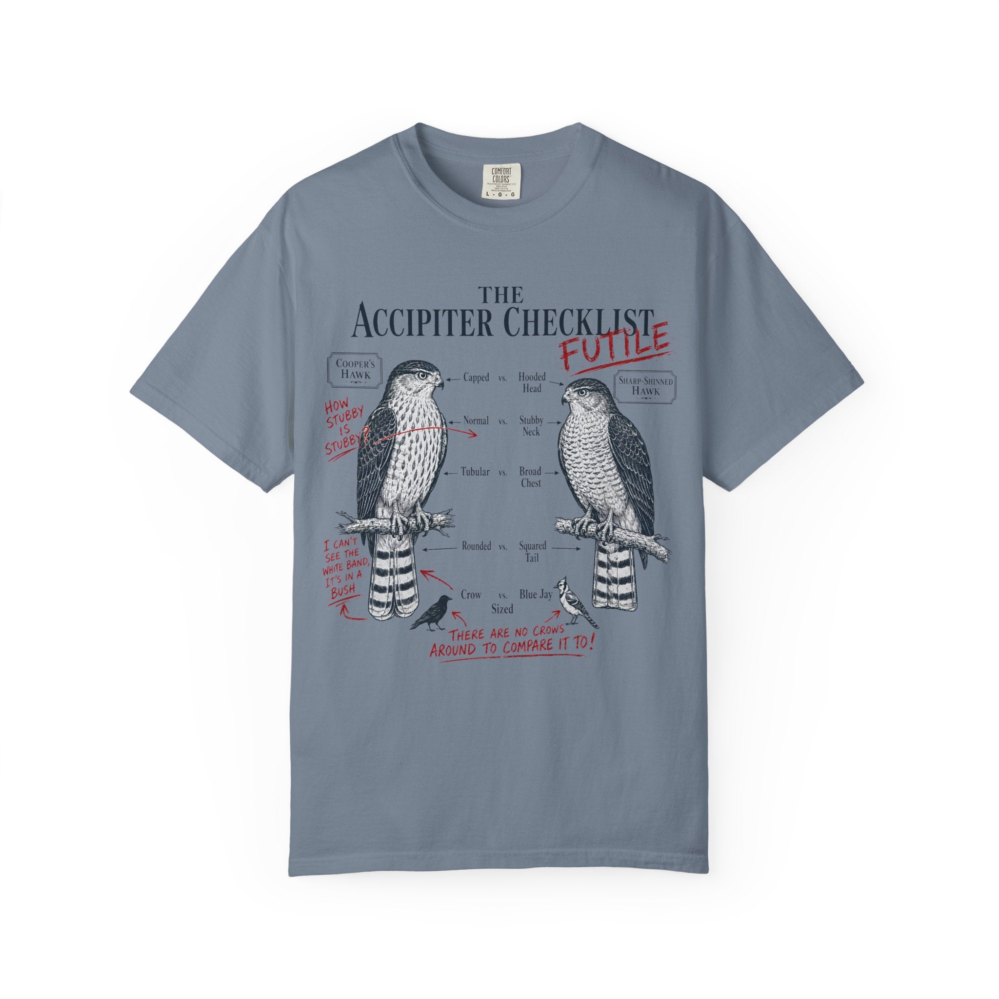 ACCIPITER CHECKLIST T-SHIRT