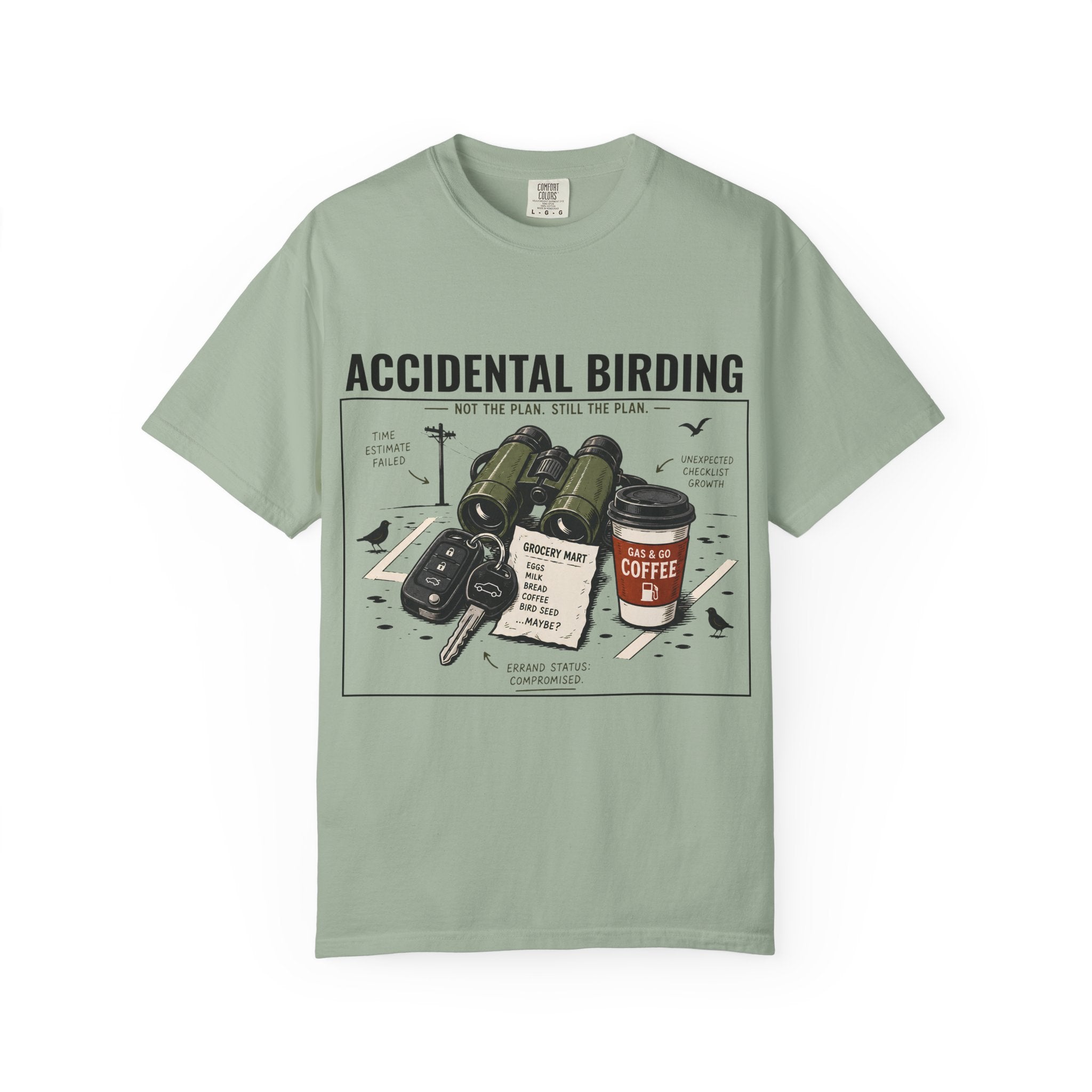 ACCIDENTAL BIRDING T-SHIRT