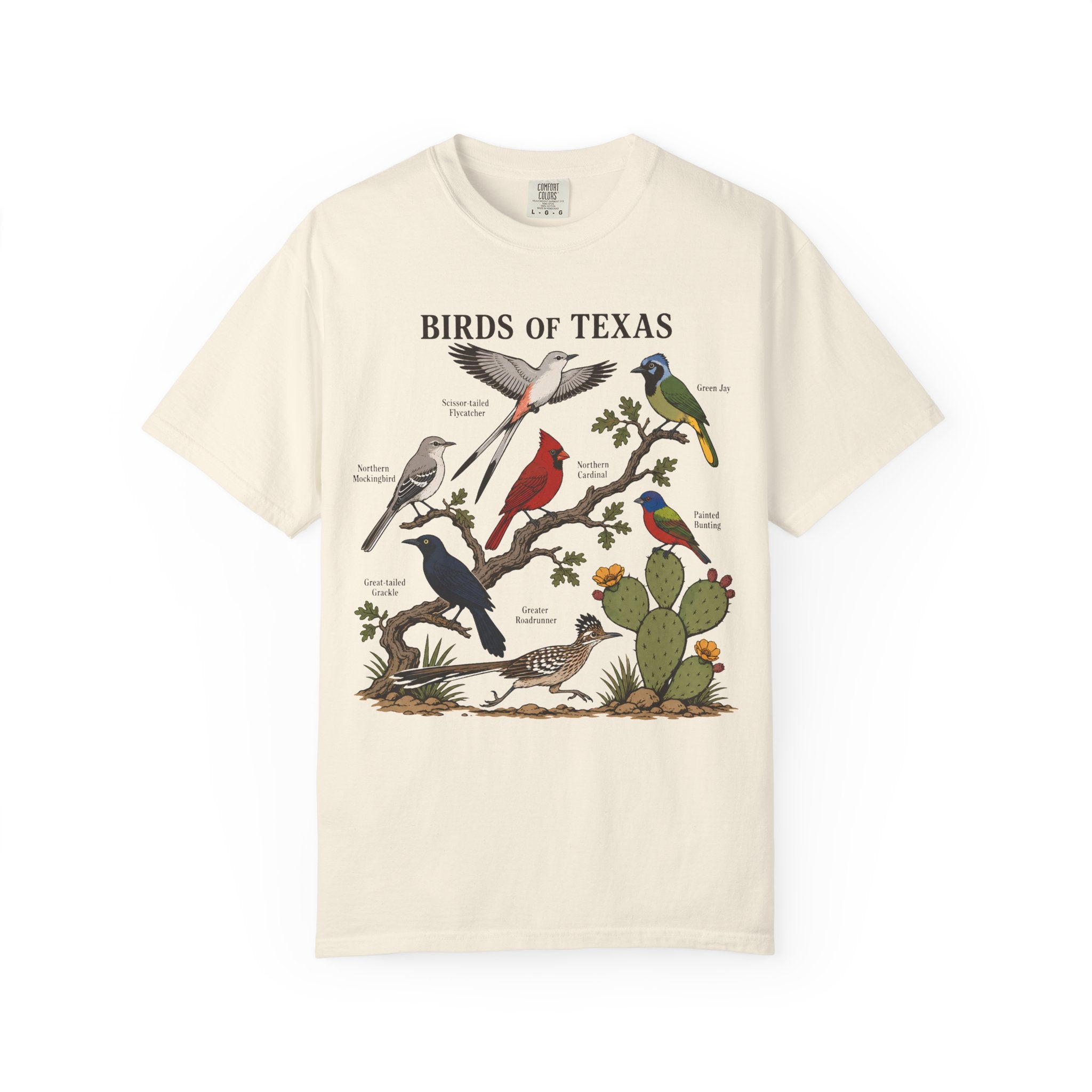 TEXAS BIRDS T-SHIRT