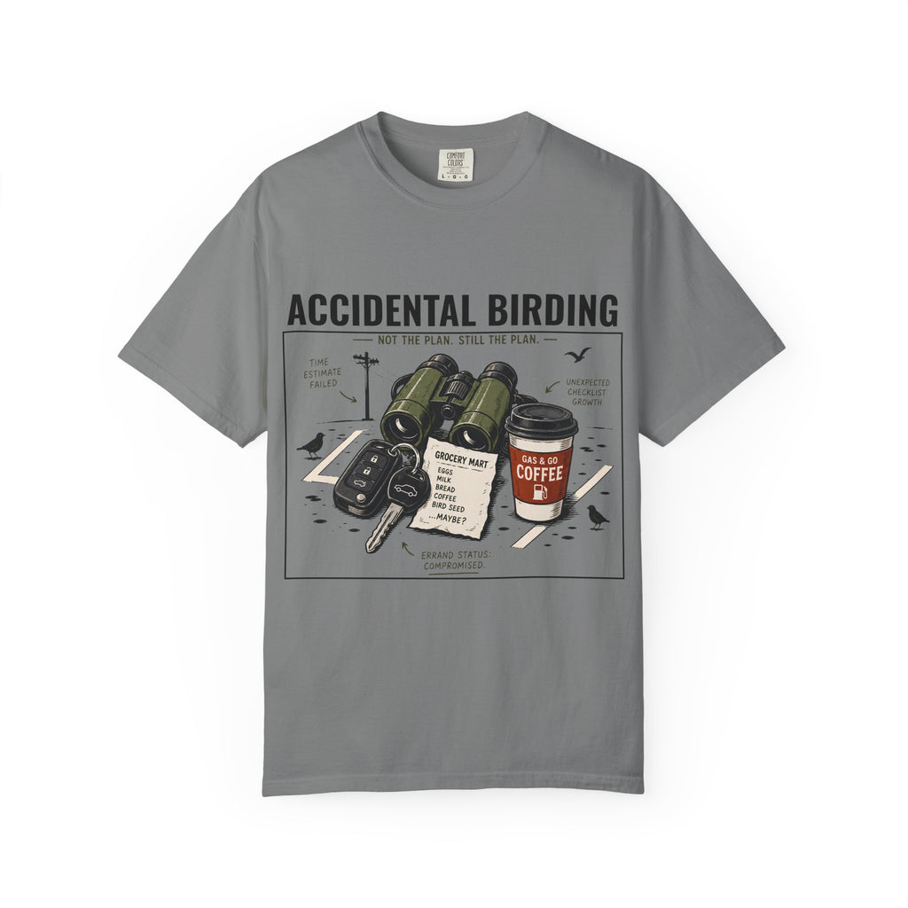 ACCIDENTAL BIRDING T-SHIRT